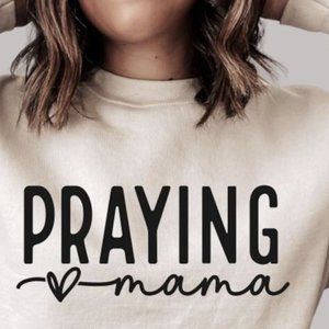 Praying Mama Women's Crewneck